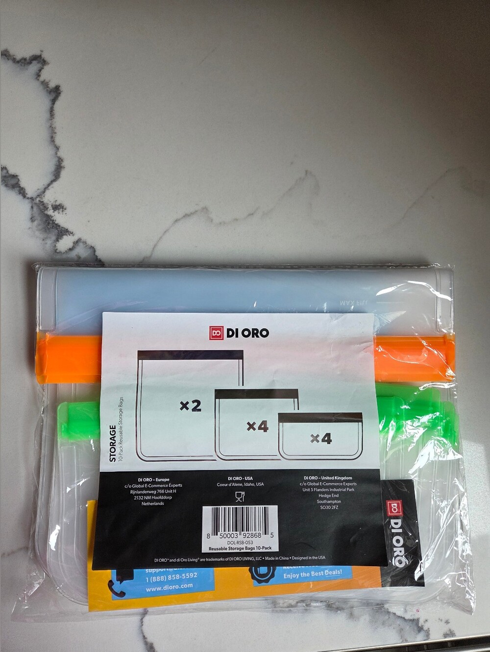 Reusable Storage Food Bags